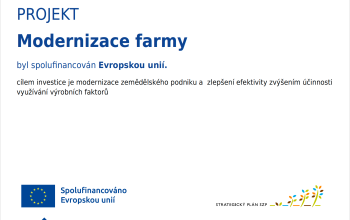 Projekt modernizace farmy